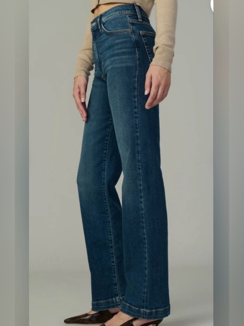 JOES JEANS Wide Leg Full Sweet Dreams Blue Jeans Size 31 EUC